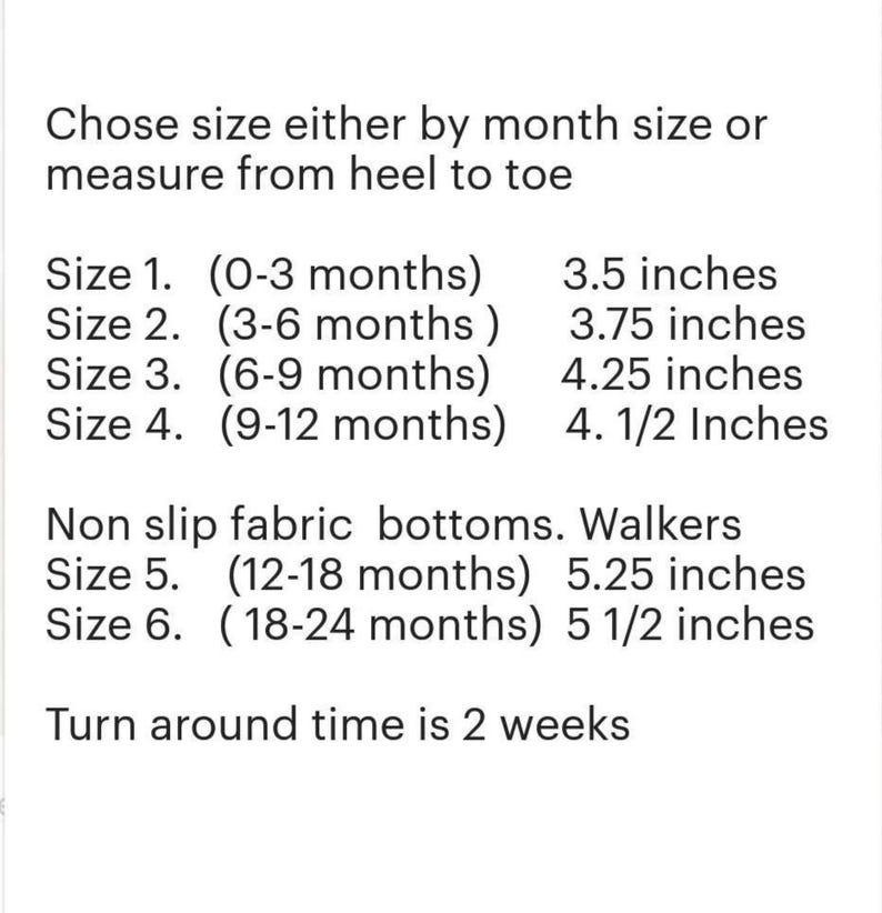 Stitch baby shoes. - Made to order item