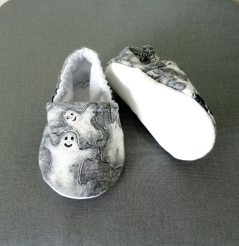 Halloween theme baby shoes ,Ghost theme Halloween baby shoes